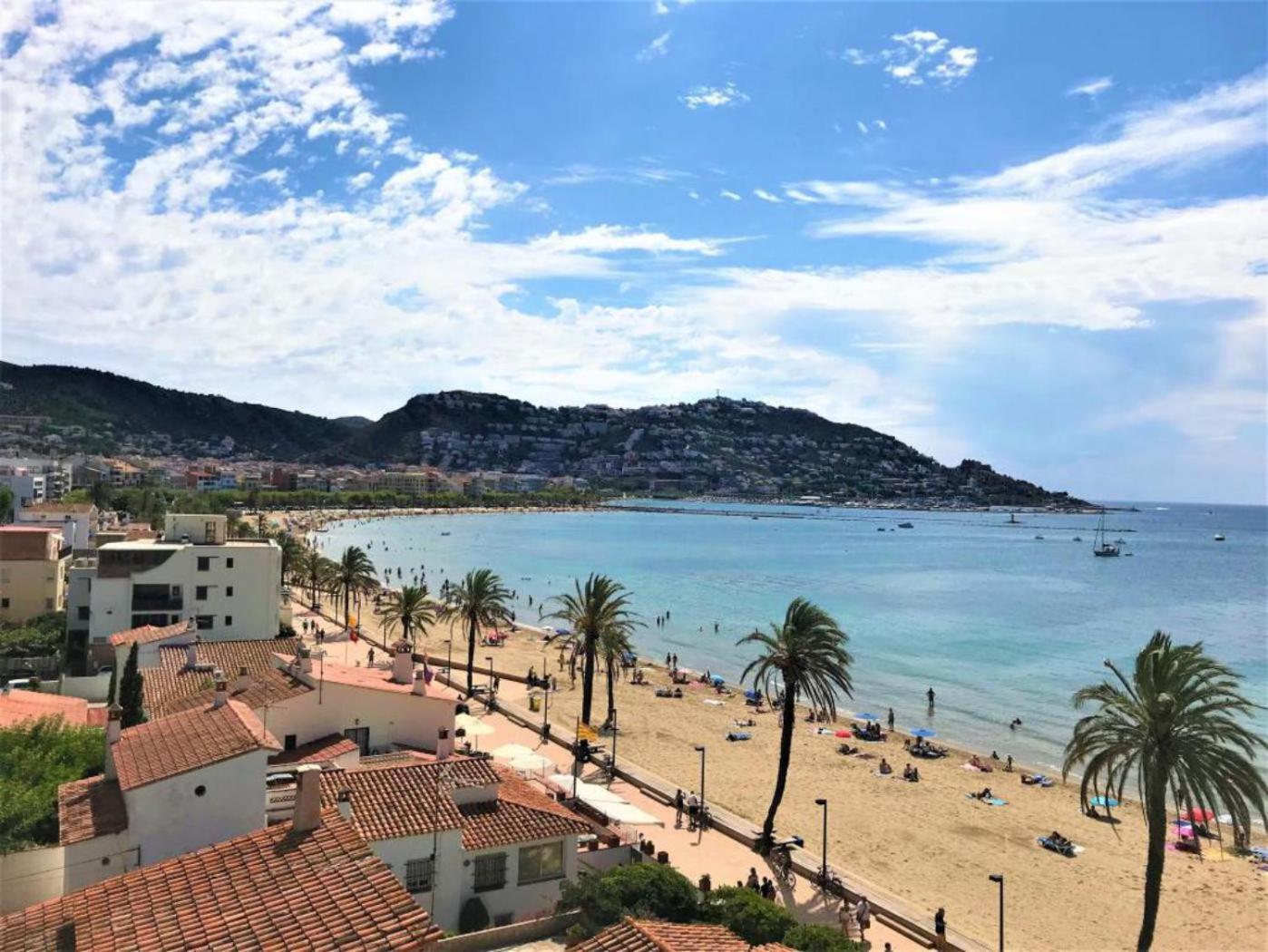 Piso Vista Mar Y Parking En Roses Av-30アパートメント エクステリア 写真